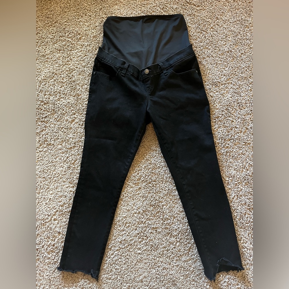Abercrombie Maternity Super Skinny Ankle Jean SHORT
